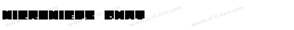 MicroMieps Phat字体转换
